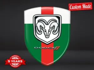 Dodge Silikonaufkleber Individuelles Design Fahrzeugfolien